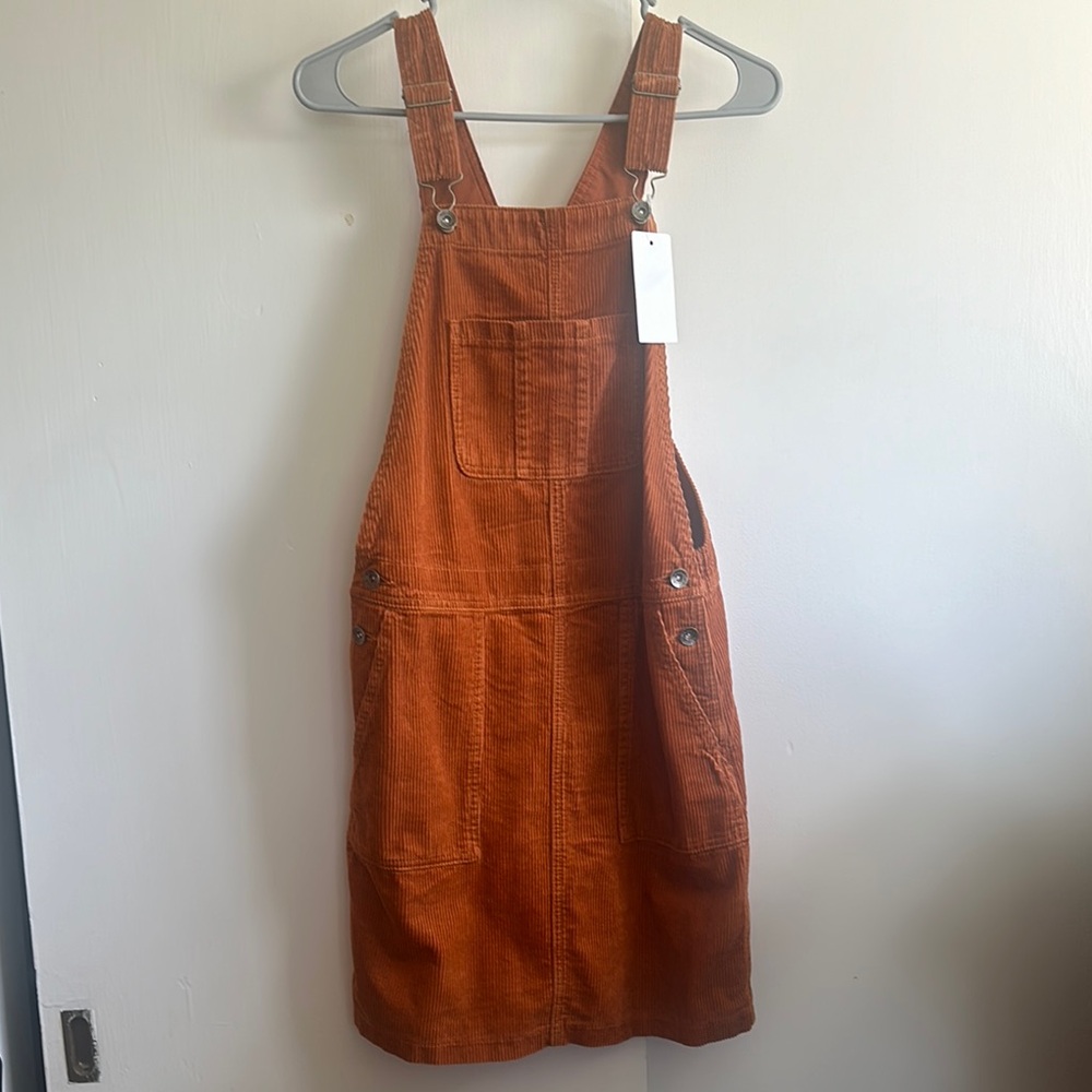 UNIQLO girls corduroy jumper skirt 13 NWT